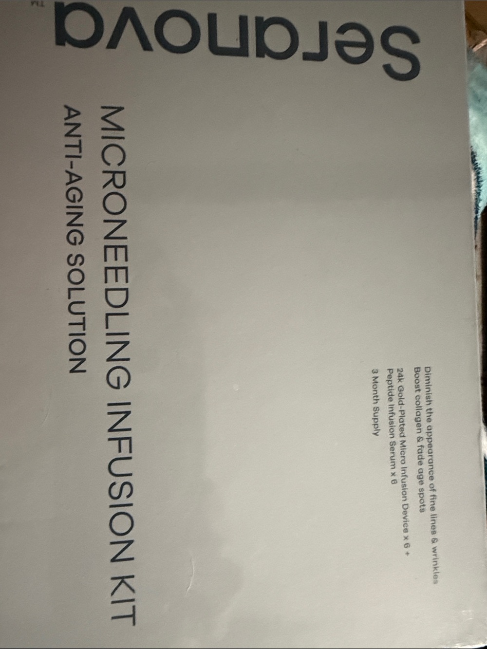 Microneedling Infusion Kit - Anti-Aging Serum (White)